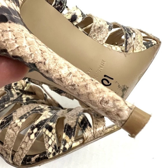 Nine West Ambroseo Lace-Up Caged Sandals - Size 8 - Picture 13 of 13